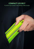 LED Reflective Belt Sash, Safety Lights for Night Walkers, High Visibility Rechargeable Reflective Running Gear for
