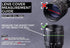 Monstrum Flip Up Scope Lens Cover with Anti-Reflection Device