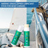 Qulinshine Backpacks Zipper Wax and Snap Lube Stick Tube for Boat Accessories, Marine Zipper Lubricant Stick, Zip Lube