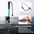 SAN LIKE Telescopic Fishing Gaff - Aluminum/Fiberglass Pole with Stainless Steel Hook