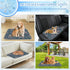 imiBBWQu Summer 27" 22" Dog Cooling Mat Starfish Pink Green Self-Cooling Dog Mat Washable Cooling Pad Cool Bed Puppy