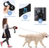 2 PuppyDoggy Dog Poop Bag Holder for Leash Waste Bag Carrier Dog Poop Bag Dispenser for Walking Running Bicycle