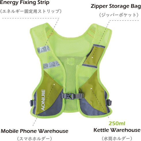 TRIWONDER 5L Hydration Pack Backpack for Marathon Running