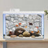 AWERT 48x24 inches White Stone Background for Rocky Fish Tank and Terrarium