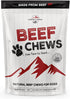 Beef Jerky Dog Treats 15 Oz Pack - All-American Slow Roasted Beef Training Treats - Healthy & Delicious Reward Snack