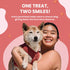 USA(4oz) Ruff Town Dog Treats - Human Grade Beef Heart | Dehydrated Single Ingredient | High Protein, Low Fat