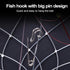 Generic Crab Catcher, Steel Wire Crab Net, Automatic Opening & Closing Steel Wire Trap Net, Soft Steel Wire