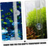 2.5cm 40cm Toyvian Acrylic Aquarium Fish Feeder with Diameter Feeding Column and Shrimp Feeding Dish Fish Tank Feeder