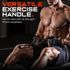 Gym Exercise Handles for Cable Machine Pulleys, Resistance Band, and Strength Trainer Accessories