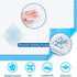 Chinchilla (100PC, Rabbit Pee Pads Disposable Cage Liners Absorbent Leak-Proof Diaper Mat Small Animal Toilet Potty