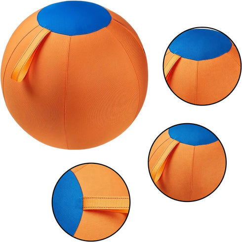 Generic 45cm Durable Dog Balls for Aggressive Chewers - Giant Herding Tear-Resistant Inflatable Pet Toy | Dog Toy Ball