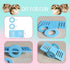 Benepoint Set 3Pcs) Hamster Toys, Rainbow Bridge & Swing & Seesaw Guinea Pig Toys DIY Rat Toys for Small Animals