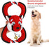 GAOMON Squeaky Dog Toys, Durable Plush Chew Toys in Fox Shape for Small and Medium Dogs
