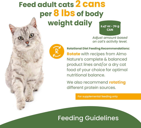 almo nature HQS Natural Tuna Atlantic Style, Grain Free, Additive Free, Adult Cat Canned Wet Food