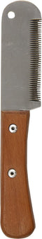 6-Inch Stripping Knife, Wooden Handle, Medium Teeth, Hardened Stainless Steel Blade