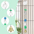 Hypeety Pet Bird Mirror with Bell, Interactive Toy for Parrots, Macaws, African Greys, Budgies, Cockatoos, Lovebirds