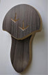 Generic 02 Rustic Grey Carved Turkey Mounting Kit with Beard Plate