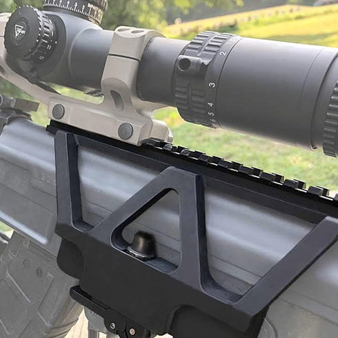 Side Scope Mount - Quick Detach Scope Mount Side Picatinny Rail for Red Dot Optic Scope