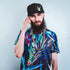 Snapback Hats for Men - Flat Bill, Fitted, Cool Skull Black Baseball Hats