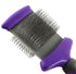 HERTZKO Double Sided Flexible Slicker Brush - Suitable for Dogs and Cats - Removes Loose Hair, Tangles, and Knots,