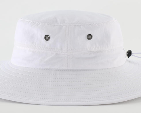 Home Prefer UPF50+ Mens Sun Hat, Wide Brim Fishing Hat for Sun Protection, Bucket Hat for Beach Gardening Golf