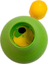 Interactive Bob-A-Lot Dog Toy for Large Breeds - Yellow/Green/Purple