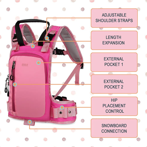 LUCKY CLOVER Ski Harness for Kids, Learn to Ski Safely