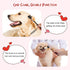 Pets Grooming Comb Kit for Small Dogs and Puppies - 2-in-1 Tear Stain Remover with Round Teeth for Knots and Crust Mucus
