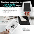 Large Inkless Pet Paw Print Kit, Clean-Touch Ink Pads for Large Dogs, Keepsake Frames & Accessories