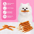 21.16 oz 14.1oz Chicken Duck Beef Meat Rolls Dog Treats & Chicken Wrapped Rawhide Sticks