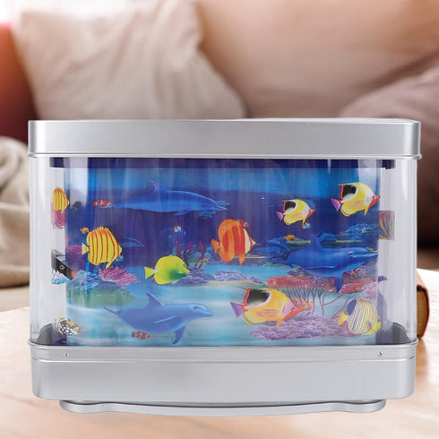 Artificial Tropical Fish Decorative Moving Aquarium Lamp, Baby Aquarium Toy, Artificial Aquarium Fake Fish Tank