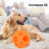 Tricky Treat Ball - Food Dispensing Dog Toy, Soft Rubber 3D Surface, Easy Grip for Small & Medium Dogs