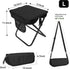 Backpacking Camping Stool with Shoulder Strap,Ultralight Collapsible Handbag Style Stool,Pocket Portable Seat