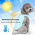 UPF 50+ Sun Protection Dog Shirt,Sports Fan Pet T-Shirts for Small Dogs Boy, Breathable Lightweight Dog Tshirts with Reflective Strip Sleeveless Puppy Vest Pet Supplies Cat Apparel