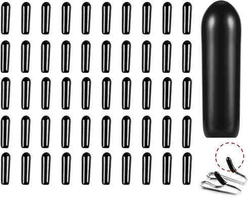 Prong Collar Covers 4.0mm - Vinyl Comfort Tips for Herm. Sprenger Collar (50 Tips per Pack)