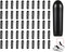 Prong Collar Covers 4.0mm - Vinyl Comfort Tips for Herm. Sprenger Collar (50 Tips per Pack)
