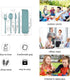 Travel Utensils with Case, Reusable Camping Utensil Set, Plastic Cutlery Set for Picnic, Camping or Daily Use