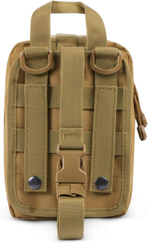 Gogoku First Aid Pouch - 1000D Nylon Tactical Molle Tear Away Medical Pouch for Outdoor Activities Camping Hiking