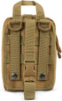 Gogoku First Aid Pouch - 1000D Nylon Tactical Molle Tear Away Medical Pouch for Outdoor Activities Camping Hiking