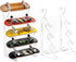 Sliner 2Pcs Fingerboard Display Rack Acrylic Skateboard Storage Stand Decorative Finger Skate