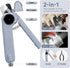 COUEYOA 2-in-1 Trimmers Dog Cat Nail Grinder & Clipper with LED Light, Pet Nail Clippers for Large Medium Puppy Dogs