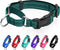 Reflective Martingale Dog Collar with Quick Release Buckle, Adjustable Soft Padded Nylon Collar for All Dogs