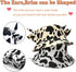 Solid Color Fisherman Hat - Ladies Cat Ears Bucket Hat, Folding Sun Hat Y2K Style for Women