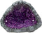 Blue Ribbon EE-1136 Skull Geode Stone Exotic Environments Aquarium Ornament, Purple, 6.5 inch