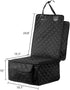 2 Pack Fasmov Front Dog Car Seat Cover, Full Protection Dog Car Seat Cover with Side Flaps, Nonslip Pet Seat Covers