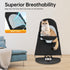Philipreba 33LBS 31x 15x 16 inch Foldable Pet Rocking Chair, Portable Pet Rocker Bed with Ramp, French Bulldog Rocking