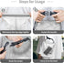 Waterproof Dry Bag - Roll Top Transparent Storage Bag 2L/5L/10L/20L for Traveling, Swimming, Kayaking