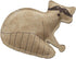 Ethical Pet Dura-Fused Buffalo, Raccoon, Squirrel, and Rabbit Leather Dog Toys Bundle