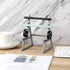 Squat Rack Pen Holder, Mini Barbell Rack Desktop Decor for Office Gym, Weights & Barbells Included