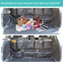 Llamas SUV Cargo Liner for Dogs, Waterproof Anti-Slip Seat Cover Mat, Storage Bags, Universal Fit (Black)